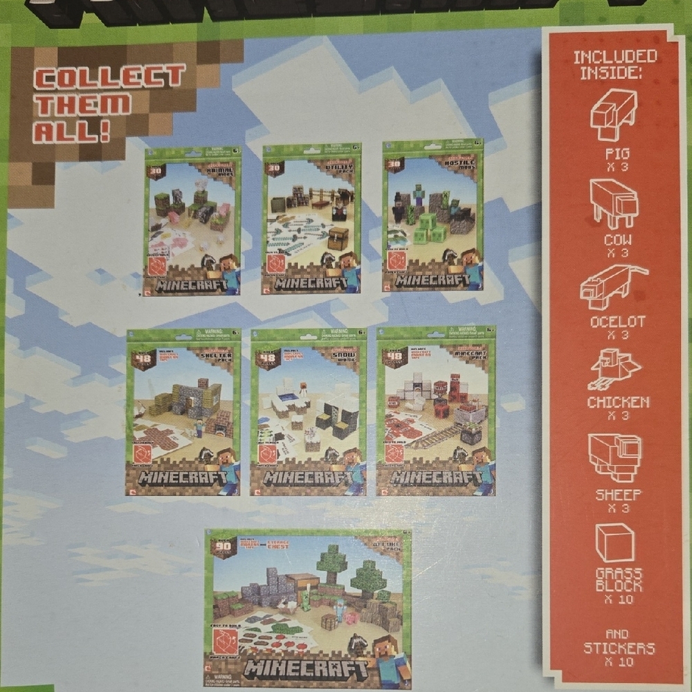 Minecraft Animal Mobs Building Set - Picture 2 of 14